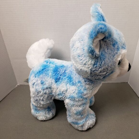 2019 Build a Bear Blue Blast Husky Dog 14" Plush - Picture 7 of 14